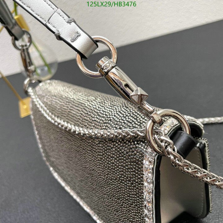 Valentino Bag-(4A)-LOC-V Logo ,Code: HB3476,$ 163USD