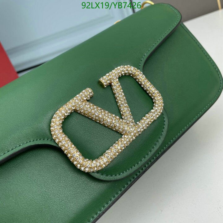 Valentino Bag-(4A)-LOC-V Logo ,Code: YB7426,$ 120USD