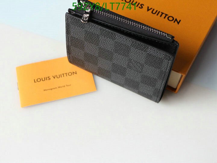 LV Bags-(4A)-Wallet-,Code: LT7741,$ 77USD
