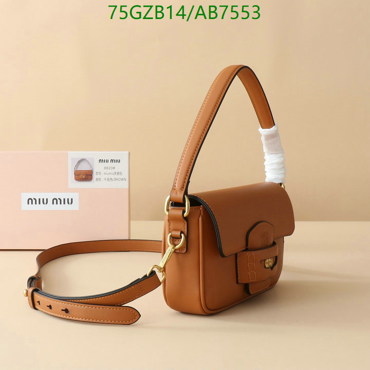 Miu Miu Bag-(4A)-Crossbody- Code: AB7553 $ 98USD