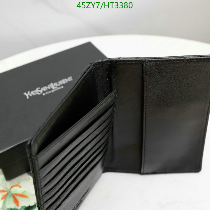 YSL Bag-(4A)-Wallet-,Code: HT3380,$ 59USD