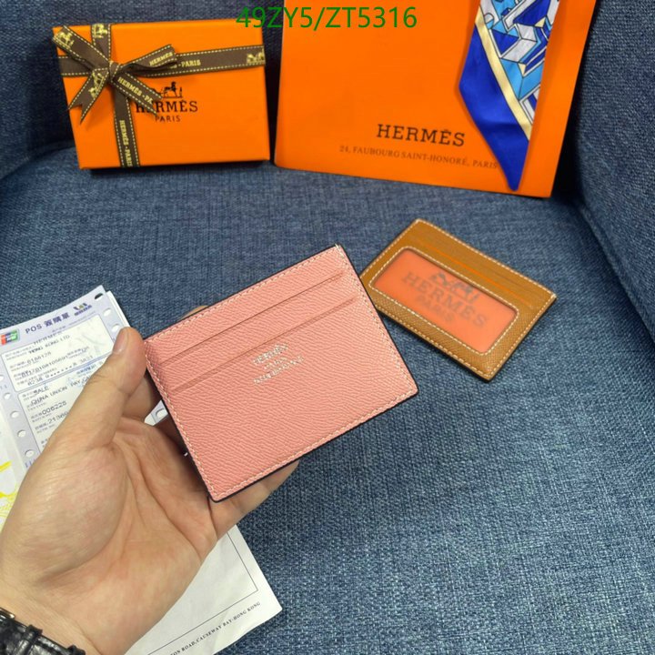 Hermes Bag-(4A)-Wallet-,Code: ZT5316,$ 64USD