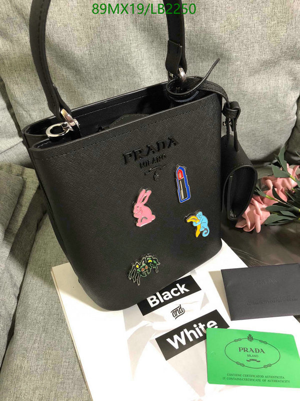 Prada Bag-(4A)-Bucket Bag- Code: LB2250 $ 116USD