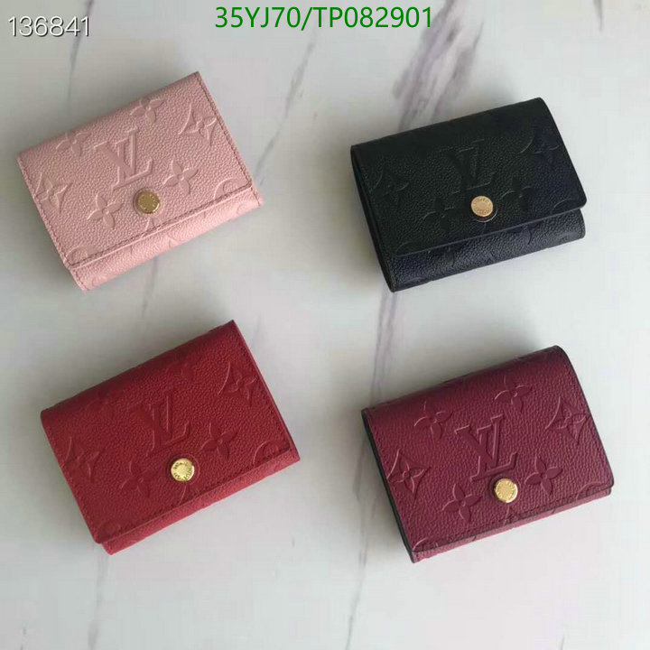 LV Bags-(4A)-Wallet-,Code: TP082901,$ 46USD