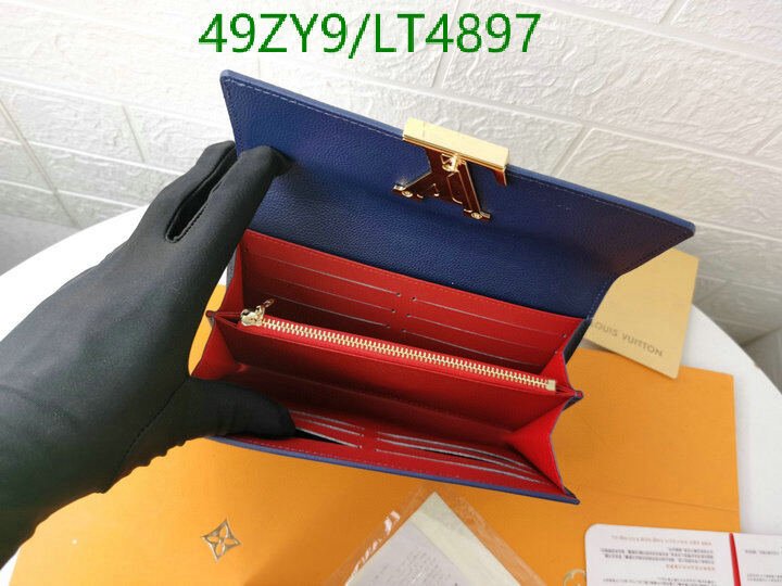 LV Bags-(4A)-Wallet-,Code: LT4897,$ 64USD