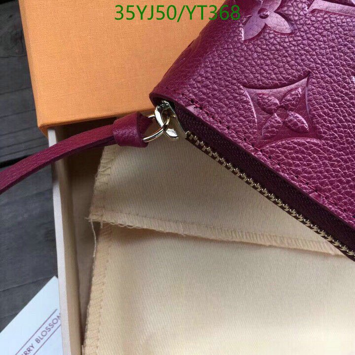 LV Bags-(4A)-Wallet-,Code: YT368,$ 46USD