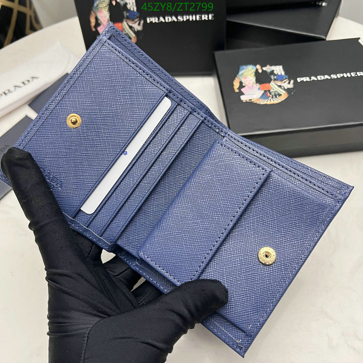Prada Bag-(4A)-Wallet- Code: ZT2799 $ 59USD