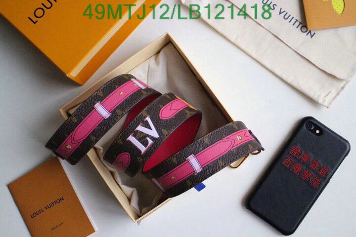 LV Bags-(4A)-Shoulder Strap-,Code: LB121418,$ 64USD