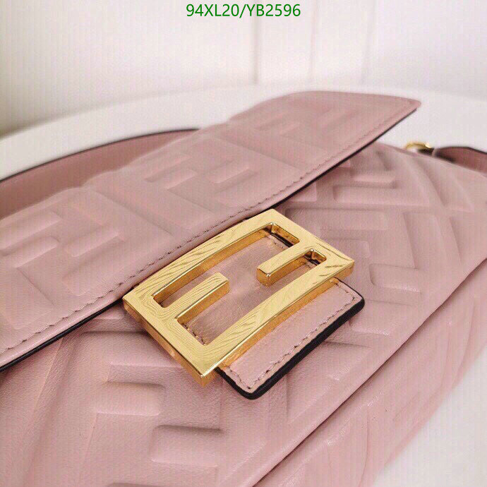 Fendi Bag-(4A)-Baguette-,Code: YB2596,$ 123USD