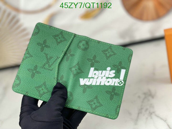 LV Bag-(4A)-Wallet- Code: QT1192 $ 59USD
