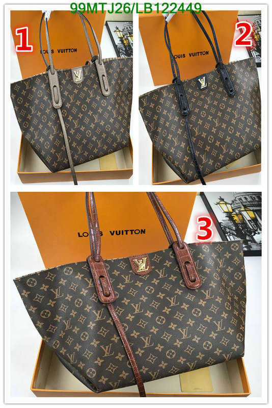 LV Bags-(4A)-Handbag Collection-,Code: LB122449,$ 129USD