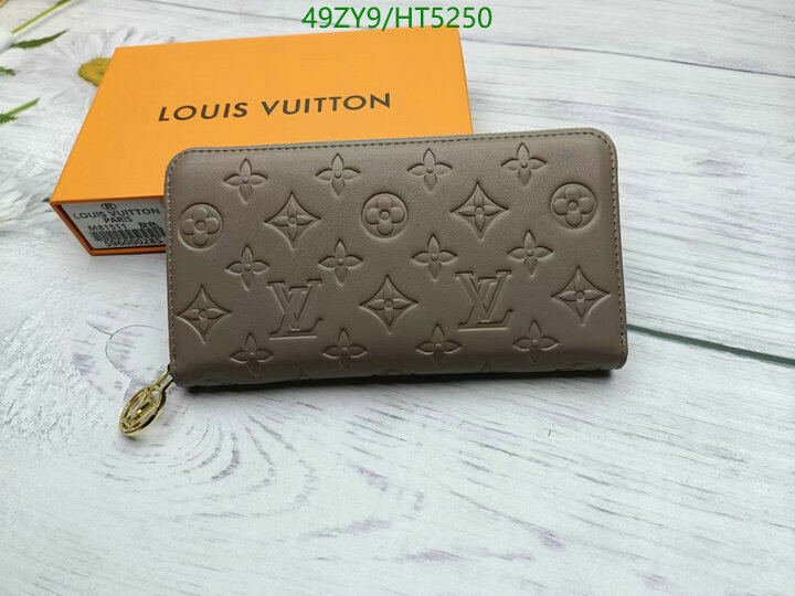 LV Bags-(4A)-Wallet-,Code: HT5250,$ 64USD