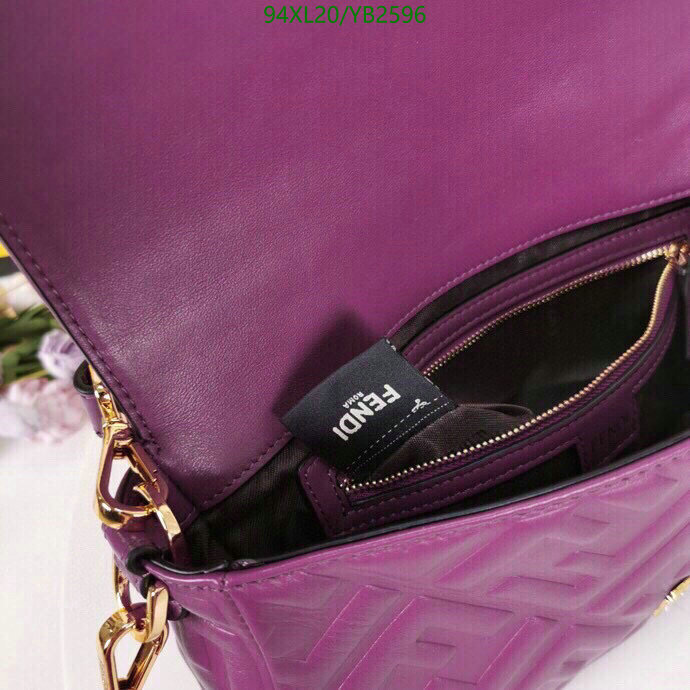 Fendi Bag-(4A)-Baguette- Code: YB2596 $ 123USD