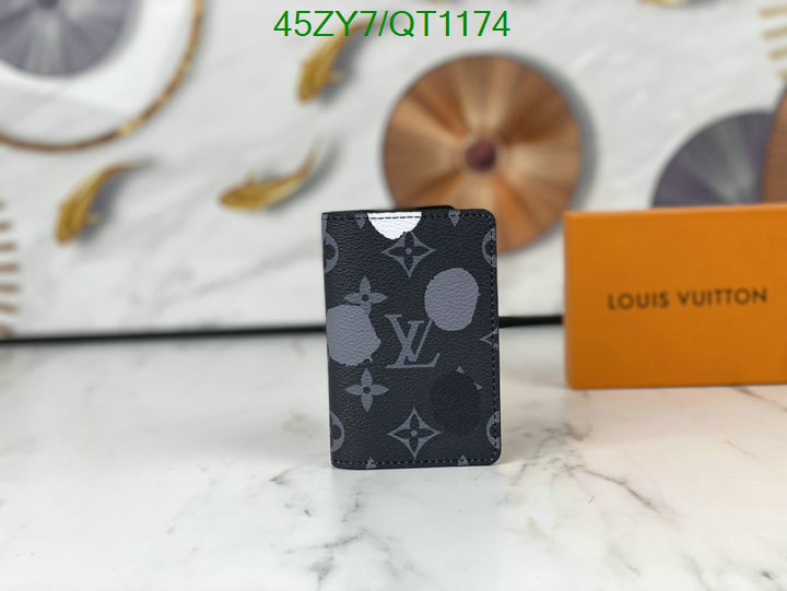 LV Bag-(4A)-Wallet- Code: QT1174 $ 59USD