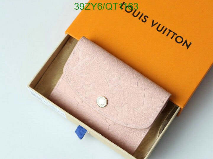 LV Bag-(4A)-Wallet- Code: QT1163 $ 51USD