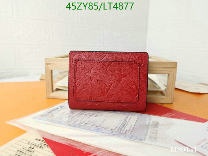 LV Bags-(4A)-Wallet-,Code: LT4877,$ 59USD