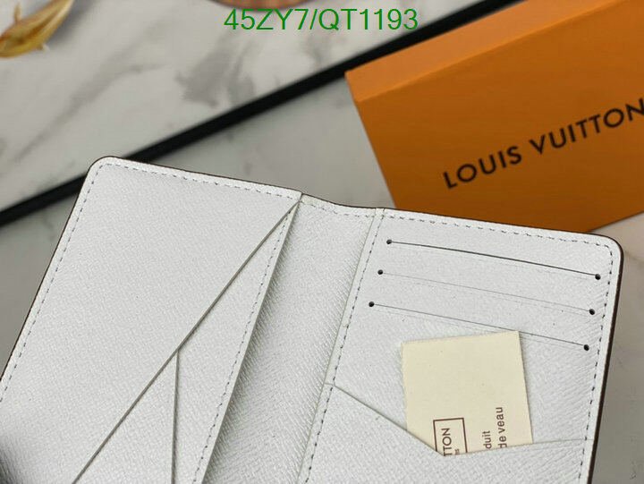 LV Bag-(4A)-Wallet- Code: QT1193 $ 59USD