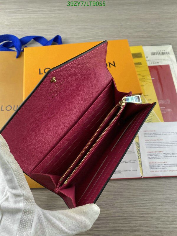 LV Bags-(4A)-Wallet-,Code: LT9055,$ 51USD