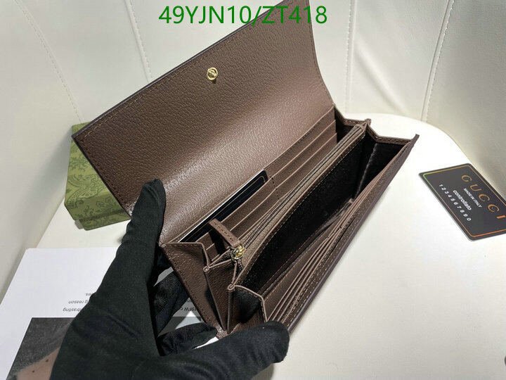 Gucci Bag-(4A)-Wallet-,Code: ZT418,$ 64USD
