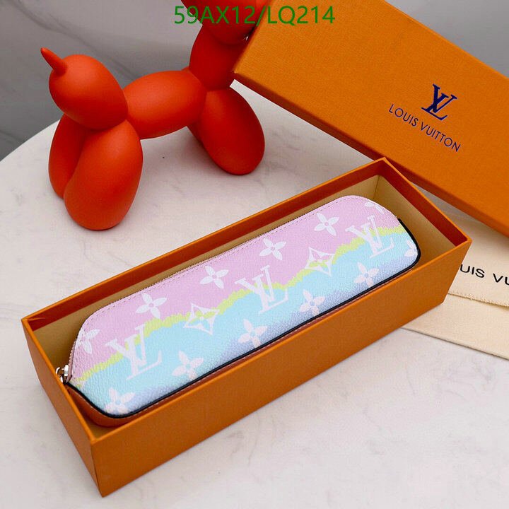 LV Bags-(4A)-Wallet-,Code: LQ214,$ 77USD