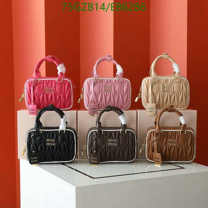 Miu Miu Bag-(4A)-Crossbody- Code: EB6286 $ 98USD