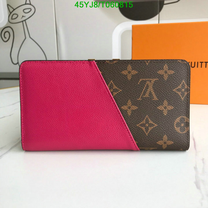 LV Bags-(4A)-Wallet-,Code: T060815,$ 55USD