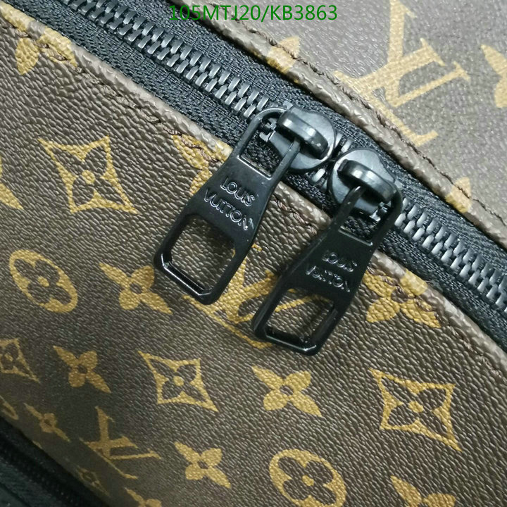 LV Bags-(4A)-Backpack-,Code: KB3863,$ 137USD