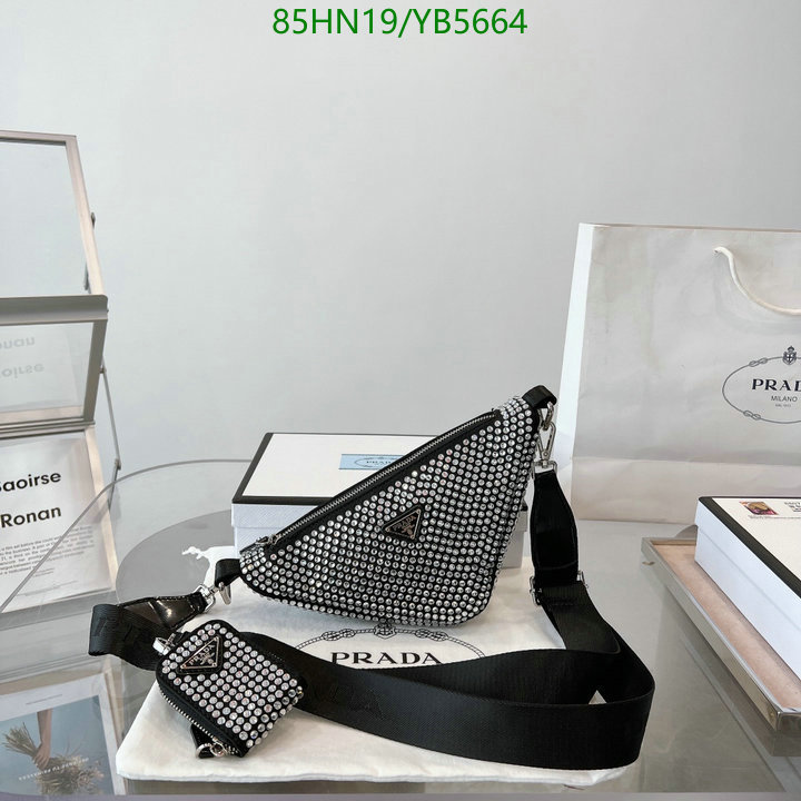 Prada Bag-(4A)-Triangle-,Code: YB5664,$ 111USD
