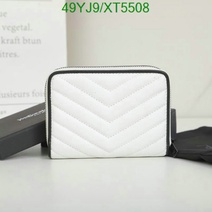 YSL Bag-(4A)-Wallet-,Code: XT5508,$ 64USD