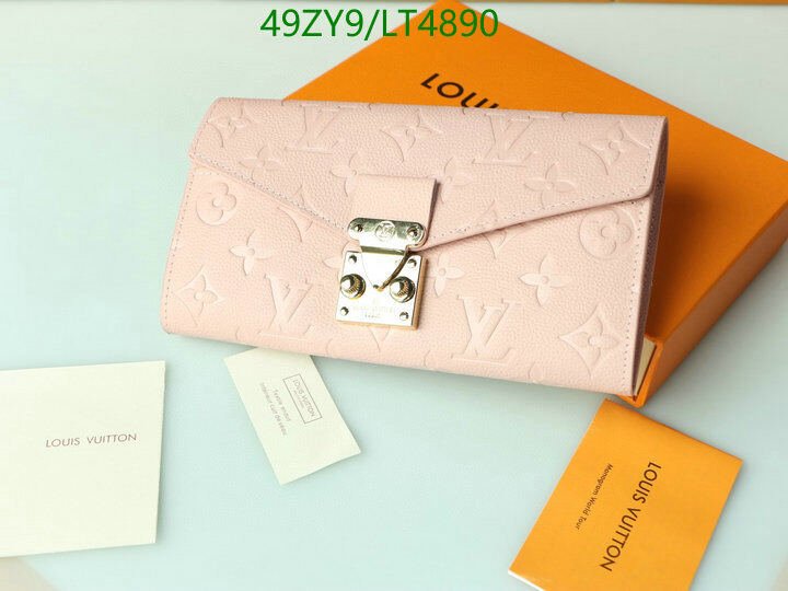 LV Bags-(4A)-Wallet-,Code: LT4890,$ 64USD