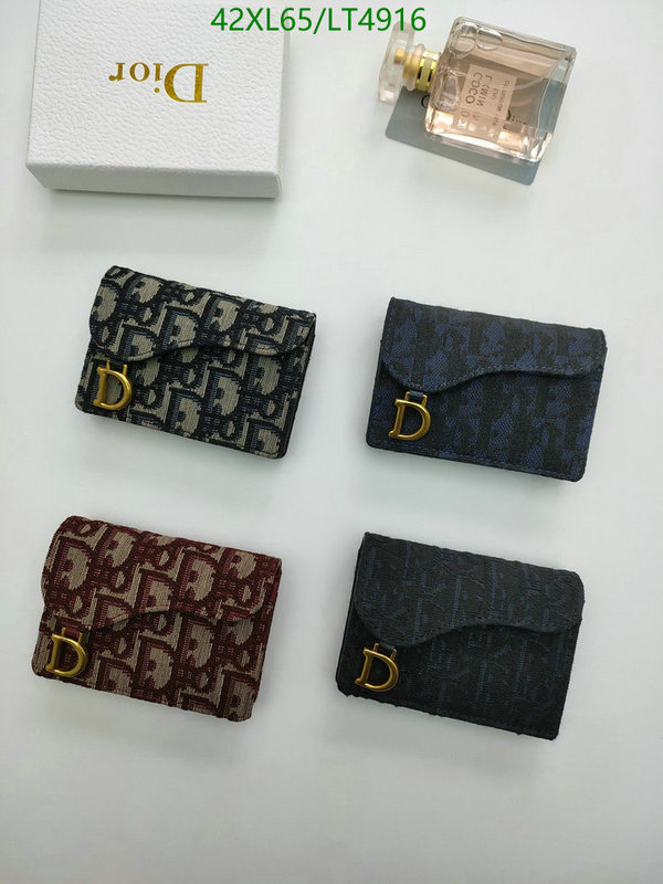 Dior Bags-(4A)-Wallet- Code: LT4916 $ 55USD