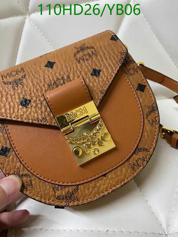 MCM Bag-(4A)-Diagonal-,Code: YB06,$ 143USD