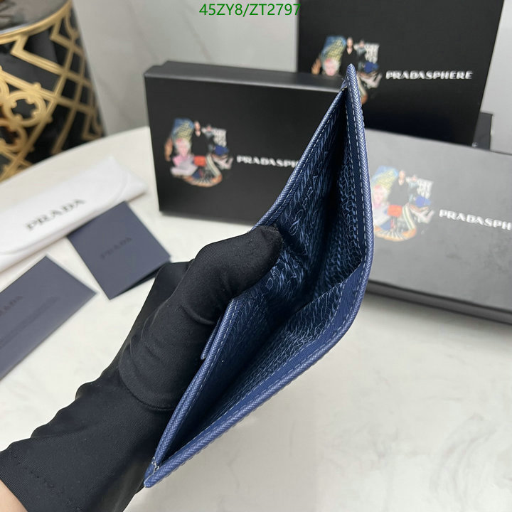 Prada Bag-(4A)-Wallet- Code: ZT2797 $ 59USD