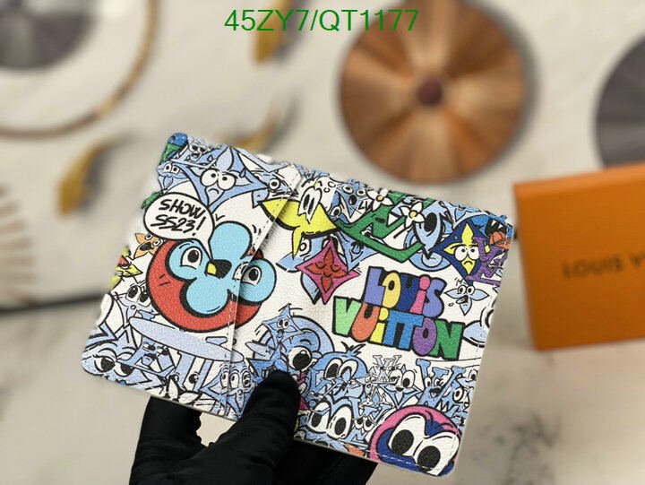 LV Bag-(4A)-Wallet- Code: QT1177 $ 59USD