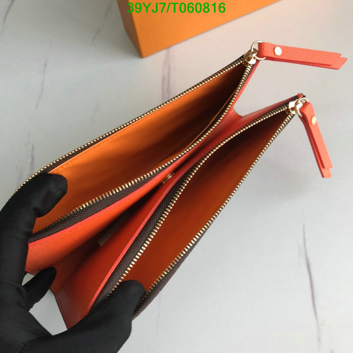 LV Bags-(4A)-Wallet-,Code: T060816,$ 51USD