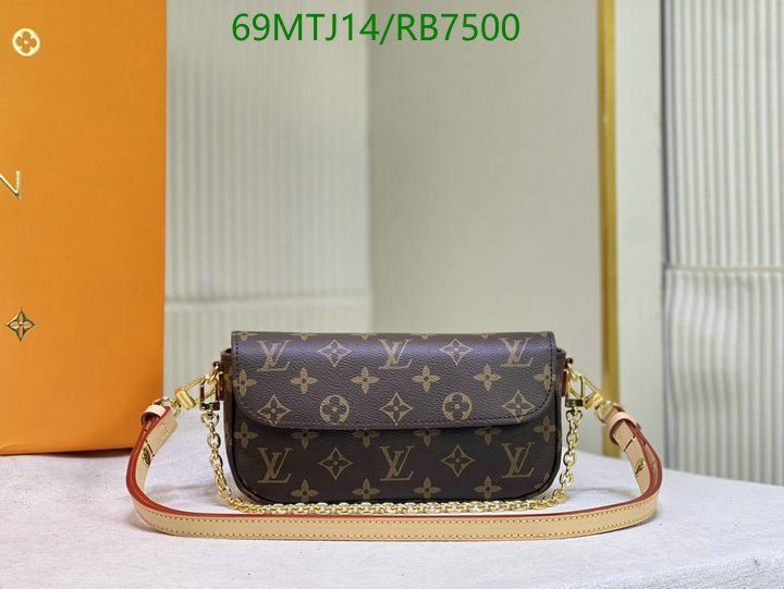 LV Bag-(4A)-Pochette MTis Bag-Twist- Code: RB7500 $ 90USD