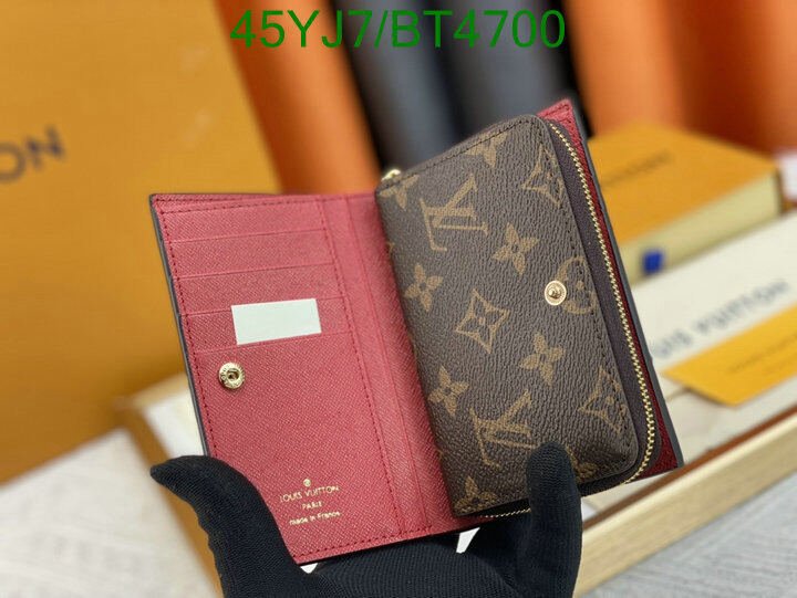 LV Bag-(4A)-Wallet- Code: BT4700 $ 59USD