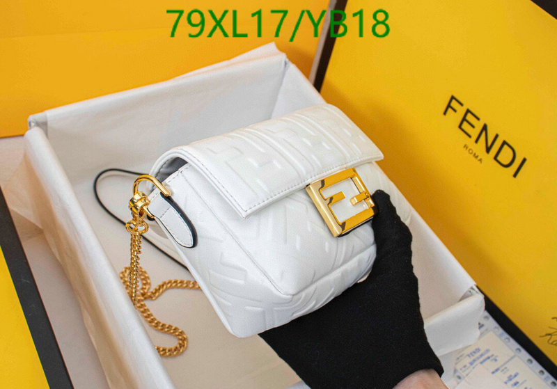 Fendi Bag-(4A)-Baguette-,Code: YB18,$ 103USD
