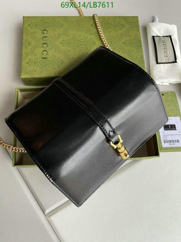 Gucci Bag-(4A)-Diagonal-,Code: LB7611,$ 90USD
