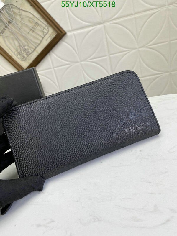 Prada Bag-(4A)-Wallet- Code: XT5518 $ 72USD