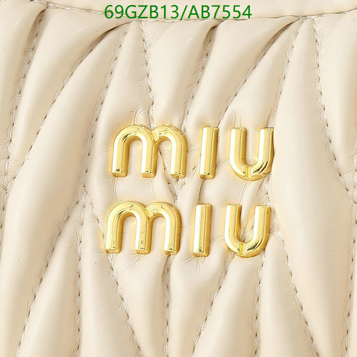 Miu Miu Bag-(4A)-Crossbody- Code: AB7554 $ 90USD