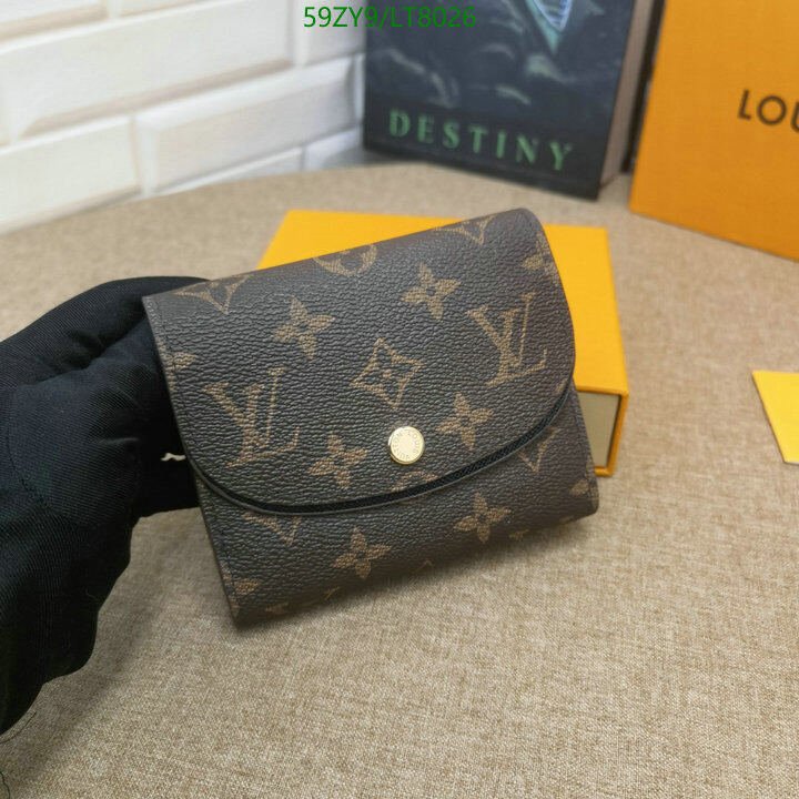 LV Bags-(4A)-Wallet-,Code: LT8026,$ 77USD