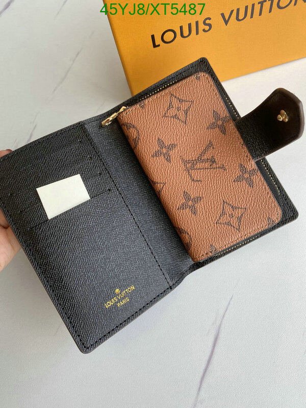 LV Bags-(4A)-Wallet-,Code: XT5487,$ 59USD