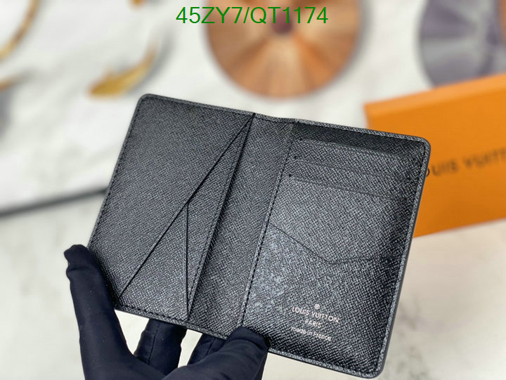 LV Bag-(4A)-Wallet- Code: QT1174 $ 59USD