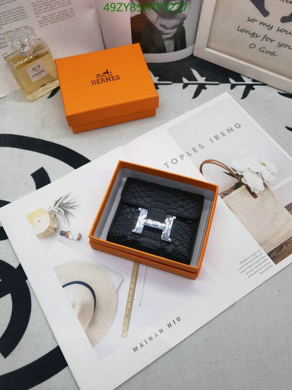 Hermes Bag-(4A)-Wallet-,Code: HT5237,$ 64USD