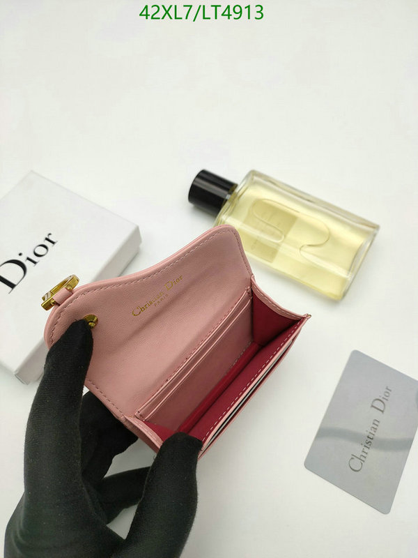 Dior Bags-(4A)-Wallet- Code: LT4913 $ 55USD
