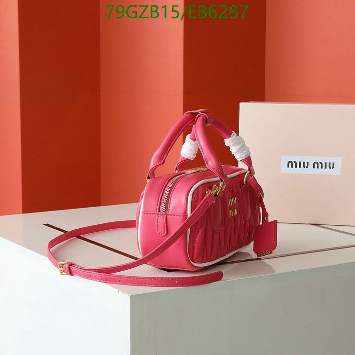 Miu Miu Bag-(4A)-Crossbody- Code: EB6287 $ 103USD