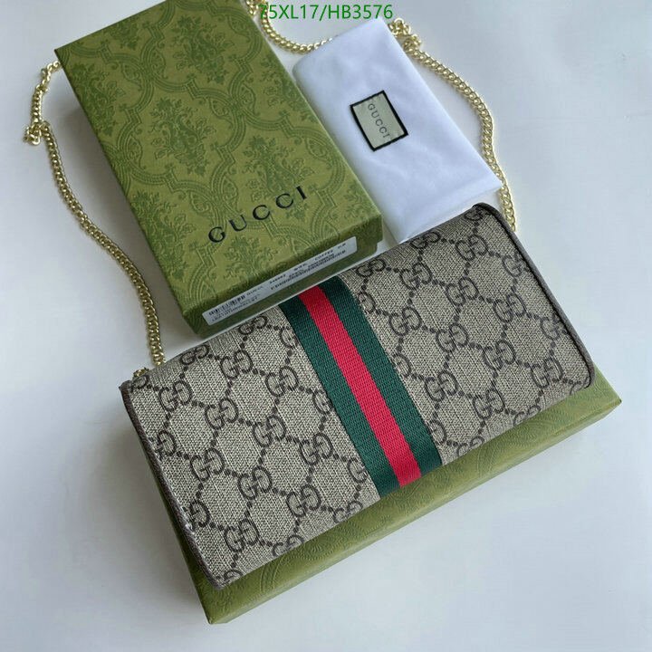 Gucci Bag-(4A)-Diagonal-,Code: HB3576,$ 98USD