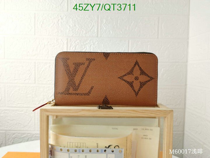 LV Bag-(4A)-Wallet- Code: QT3711 $ 59USD