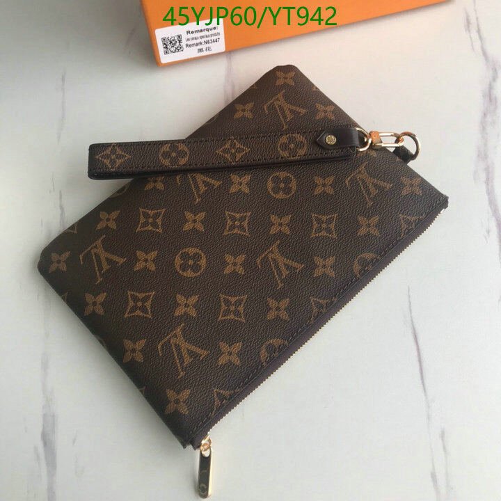LV Bags-(4A)-Wallet-,Code: YT942,$ 59USD